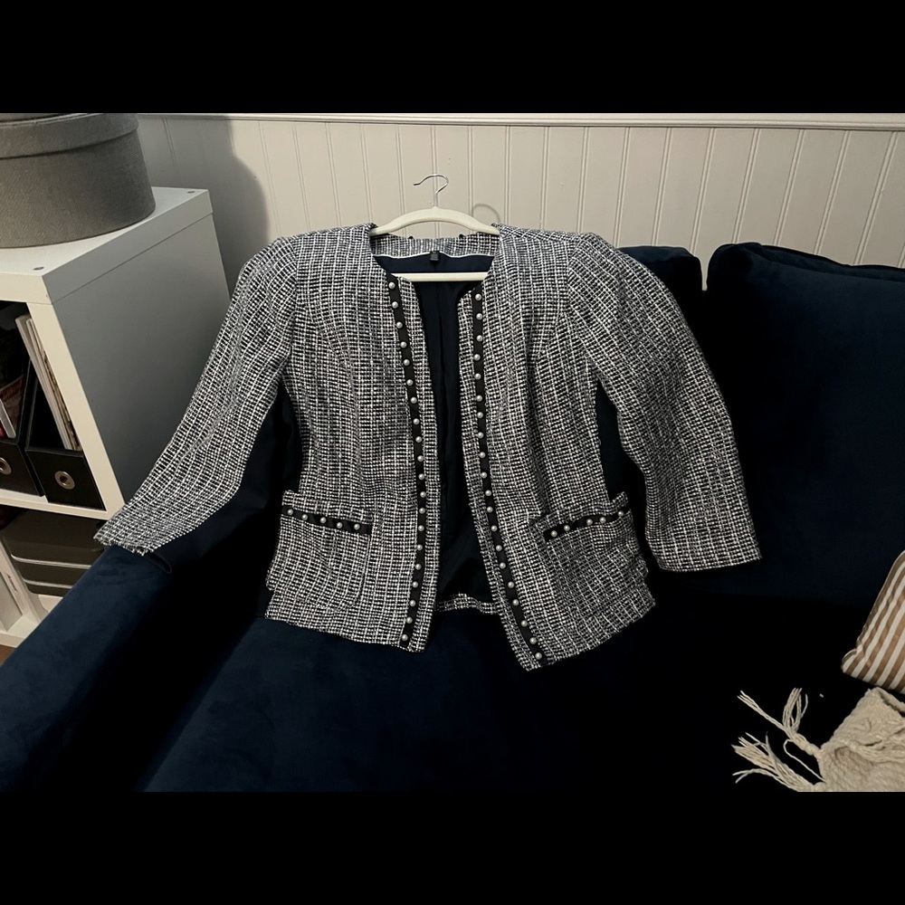 WHBM 3/4 Sleeve Jacket